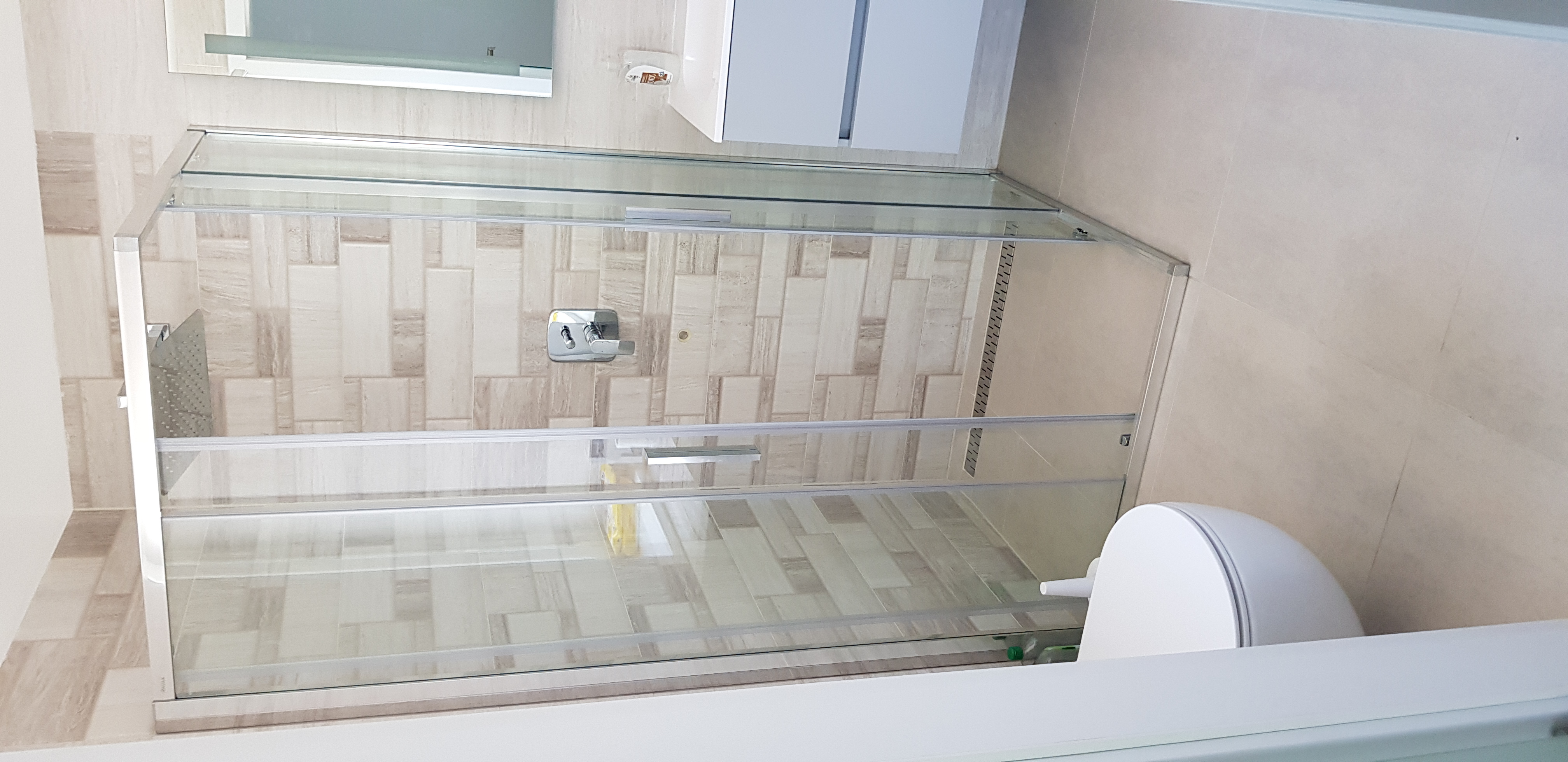 Vendégház fürdőszobája